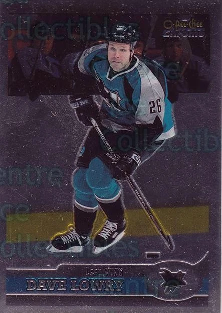 1999-00 O-Pee-Chee Chrome #190 Dave Lowry - Image 1 of 1