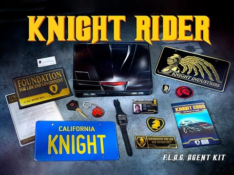 Doctor Collector Knight Rider F. L. a. G. Agent Kit Cover