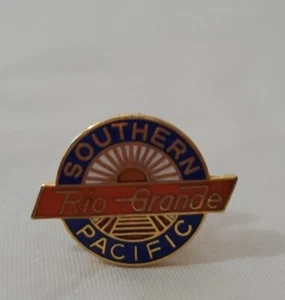 Southern Pacific Rio Grande Railroad RR Train Lapel Pin - Picture 1 of 2