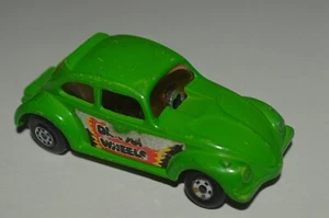 1972 Matchbox Dragon Wheels MB43 VW Beetle Green Color England Circa 1970's - Picture 1 of 13
