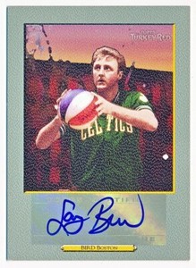 2006-07 Topps Turkey Red Larry Bird Autographs Auto #TRA-LB