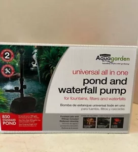 Pennington Aquagarden Pond And Waterfall Pump 832-gph Universal All In One - Picture 1 of 9