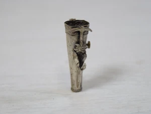 Antique German Bavarian Tyrolean Plume Holder Mountaineer Climber Edelweiss - Picture 1 of 6