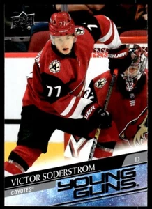 2020-21 Upper Deck Young Guns Victor Soderstrom Arizona Coyotes #221 R123 - Picture 1 of 2