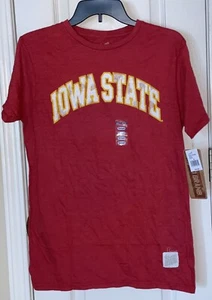 NWT The Original Retro Brand Iowa State Unisex Red Short Sleeve Shirt Size Small - Picture 1 of 7
