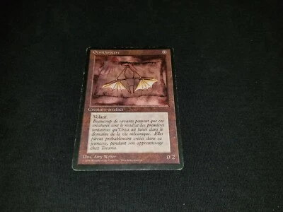 MTG 1x Revised common artifact HP French FBB Ornithopter - ships w/ track - Image 1 of 2