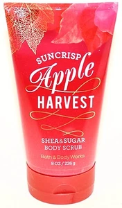 Suncrisp Apple Harvest Shea Sugar Scrub Bath & Body Works 8oz NEW lemon jasmine - Picture 1 of 1