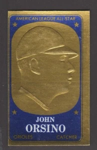 1965  TOPPS  BASEBALL  EMBOSSED  # 51  JOHN ORSINO   INV M596 - Picture 1 of 2