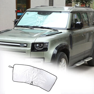 Подходит для Land Rover Defender 2020-24 складное ветровое стекло солнцезащитный козырек защита от солнца - Изображение 1 из 4