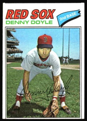 1977 Topps Denny Doyle    #336 Boston Red Sox - Image 1 of 2