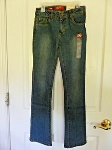 Arizona Jeans Mädchen Slim Adjustable Waist Bootcut Jeans, Gr. 7 Slim, NEU - Bild 1 von 5