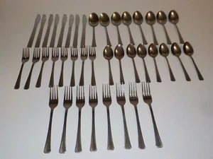 VTG Stainless Steel Flatware 40 Piece Set MCM China - Picture 1 of 8