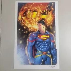 SUPERMAN PRINT/POSTER 11X17 TONY KORDOS, SAJAD SHAH - Picture 1 of 5