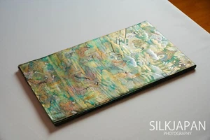 Echter reiner Goldfaden Seide Obi japanischer Kimono Vintage Edo Brokat Weihnachten - Bild 1 von 16