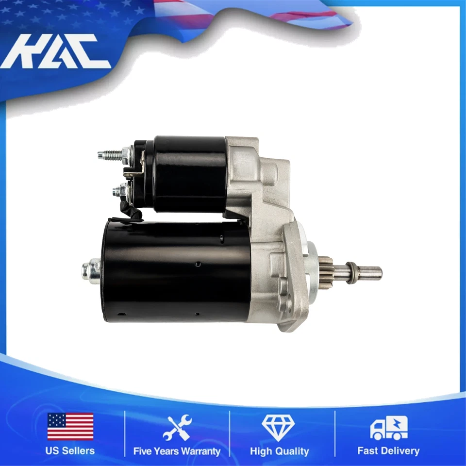 Starter For Volkswagen Super Beetle 1972-1980 Porsche 914 1970-1975 16450N Foto 1 de 4