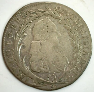 1778 Austria Silver 20 Kreuzer Circulated You Grade Possible Mule? You Decide - Picture 1 of 2