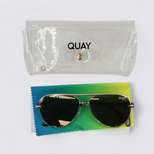 Quay Australia High Key 126 Aviator Sunglasses - Picture 1 of 2
