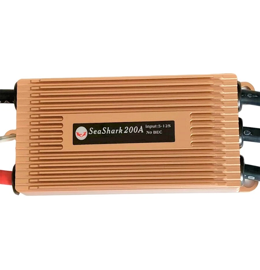 200A 5-12S HV brushless esc for Airplane Aircraft FVT 48V ESC - Image 1 of 4