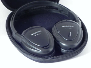 Soundstream VHP-11 Single-Channel IR FOLDABLECar Headphones with Case - Picture 1 of 9