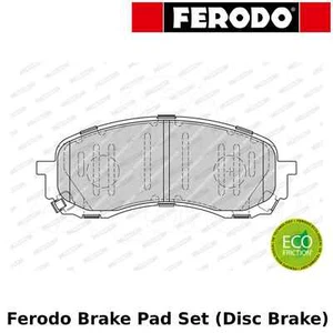 FERODO Bremsbelagsatz - vorne - passend für Subaru Impreza (GG, GR, GH, G3, GD) 00-07 - Bild 1 von 1