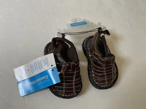 NWT INFANT BOYS FADED GLORY COMFORT START SANDALS SZ-2 NWT - Picture 1 of 2