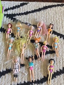 Polly Pocket Huge Lot Of Dolls, Clothes, Buildings And Accessories Early 2000’s - Picture 1 of 10