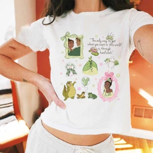 Limited Coquette Bow The Princcess and the Frog Girly Baby Tee - Picture 1 of 2