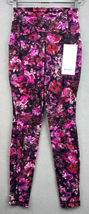 Lululemon Swift Speed 28" Größe 4 hoch geschnitten fluor geblümt LW5DD9S FFAM Luxtreme - Bild 1 von 13