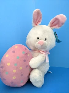 Sound N Light Musical Easter Bunny Rabbit w Lite Up Egg Sings 'Easter Parade' 23 - Picture 1 of 7