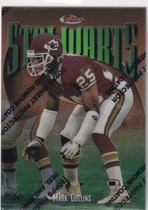 1997 TOPPS FINEST STALWARTS MARK COLLINS KANSAS CITY CHIEFS FOOTBALL (AG)156 - Picture 1 of 1