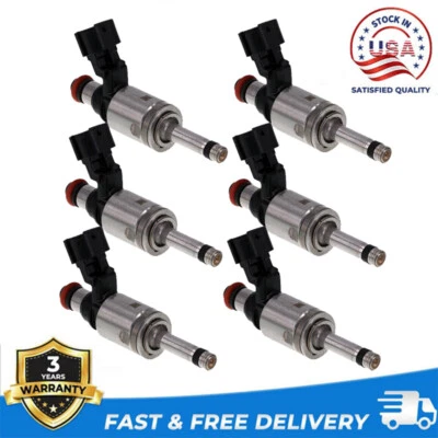 6xFuel Injector FJ1138 For 2015-2017 Ford Expedition & Lincoln Navigator 3.5L V6 - Image 1 of 4