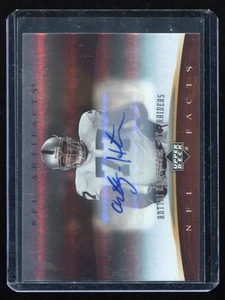 2007 Artifacts NFL Facts Autograph #NF-AH Anttaj Hawthorne RC Auto - BV $12 - Picture 1 of 2