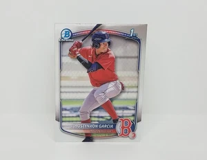 2025 Bowman #BCP-43 Jhostynxon Garcia, Red Sox (1stBC) - Chrome Prospects Card - Picture 1 of 2