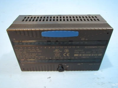 GE Fanuc IC200MDL750B Output VersaMax Micro Controller Control Module PLC Versa - Image 1 of 4
