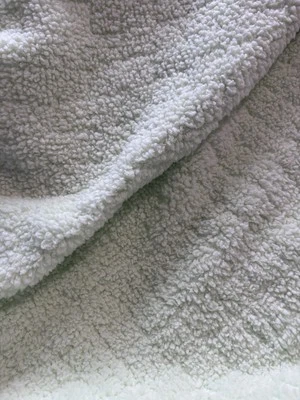 1-1/3 Yards Fussy Fleece Lt Green Diamond Pattern Thick Sherpa 54” 2007 Joann’s - Image 1 of 3