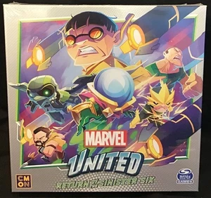 Marvel United ~ Return of the Sinister Six ~ Kickstarter New and Sealed ~ OEJ - Picture 1 of 2