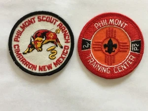 2 parches borde del Centro de Entrenamiento Philmont Scout Ranch - Imagen 1 de 1