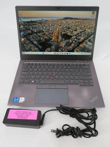Lenovo ThinkPad T14S Gen 2 512GB SSD 16GB 3.0GHz i7-1185G7 Win11 Pro == TOUCH == - Picture 1 of 22
