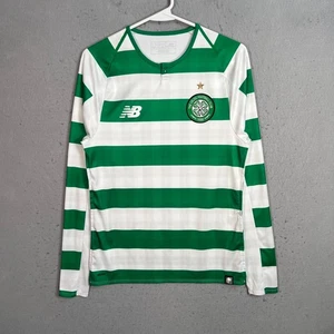 New Balance Herren Small Celtic Football Club FC Langarm Heim Trikot - Bild 1 von 8
