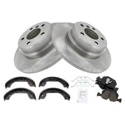 Rear Ceramic Brake Pad & Rotor Kit Fits 2000-2006 BMW X5 - Image 1 of 4