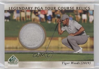 2021 SP Authentic Game Used Update Legendary Course Relics Tiger Woods #CR-TI - Image 1 of 3