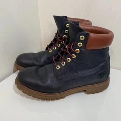 Timberland 蓝色短靴男男靴| eBay