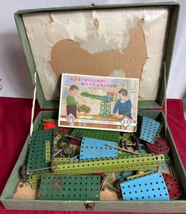 Gioco d’epoca AMI costruzioni meccaniche 3-5 anni 50 60 scatola originale - Picture 1 of 13