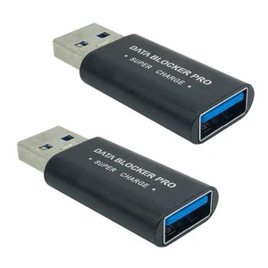 2 Pièces Bloqueur de Données USB Bloqueur de Données USB-A Protège Contre l4890 - Imagen 1 de 8
