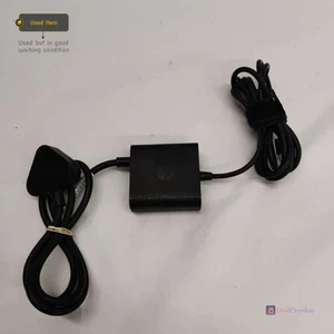 HP HEWLETT  PACKARD TPN-LA06 AC ADAPTER 45W USB-C TYPE  POWER SUPPLY L30756-001 - Picture 1 of 4