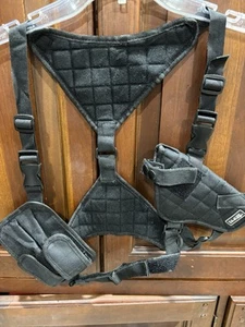 2A 4Life Pistol Shoulder Harness with Ammo Pouch Chest Gun Holster USED - Picture 1 of 5