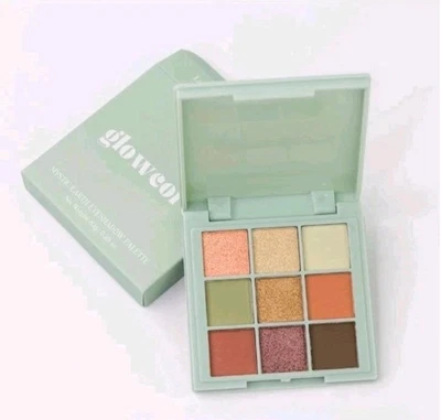 GLOWCORE Mystic Earth Eyeshadow Palette 9 Pan Full Size 0.28 oz BNIB - Image 1 of 3