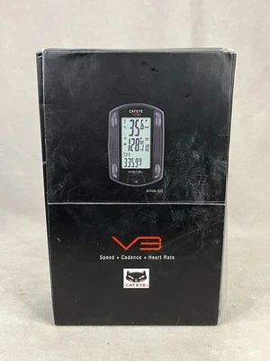 Cateye V3 Wireless Cycling Computer Untested - Image 1 of 4