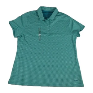 Nuevo con etiquetas Nike Dri-FIT Victory para mujer manga corta patrón geométrico talla XLarge - Imagen 1 de 9