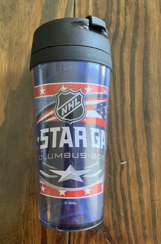 2015 NHL All Star Game Columbus, OH Reusable Coffe Travel Mug Cover
